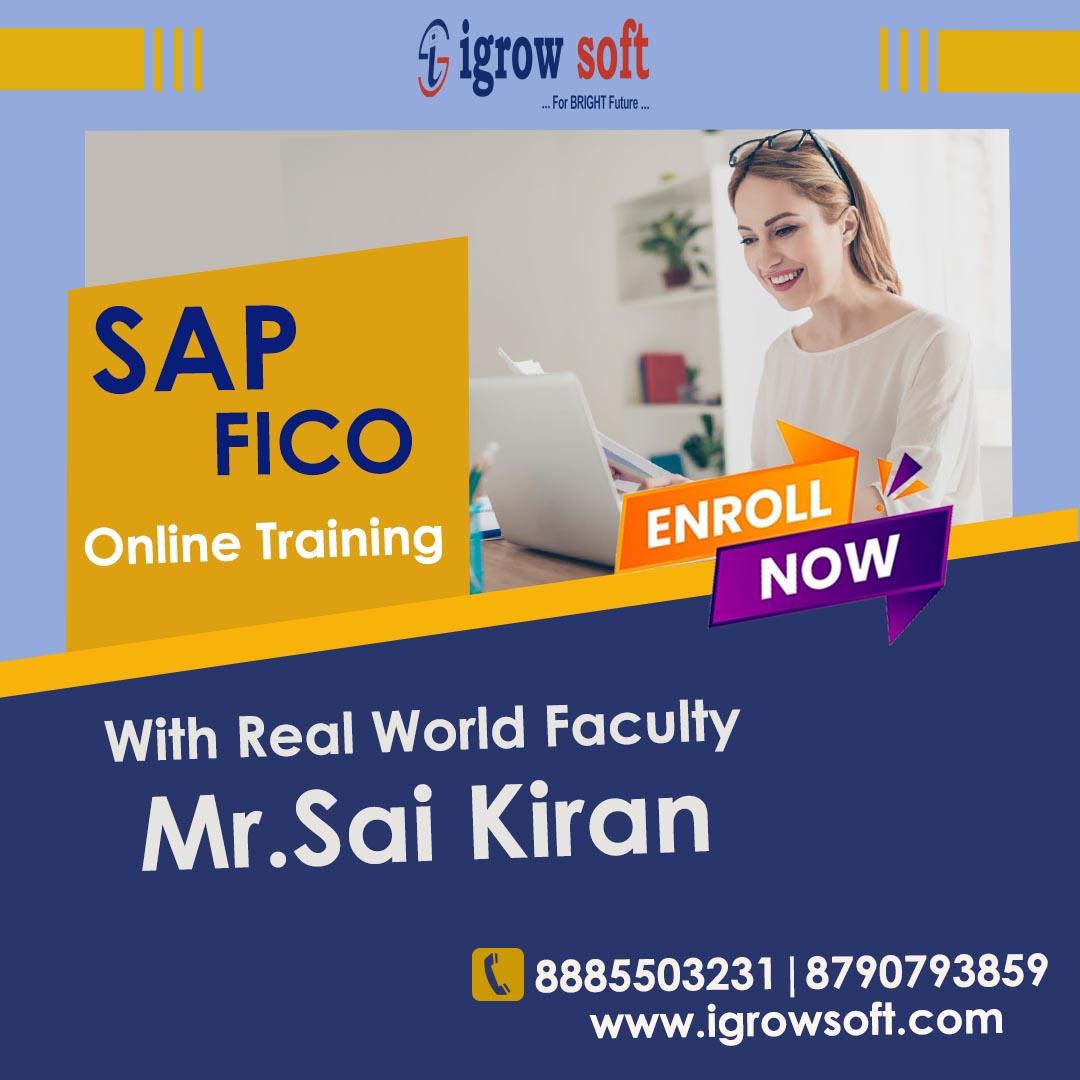 Sap Fico Online Training By Saikiran Sir Igrowsoft