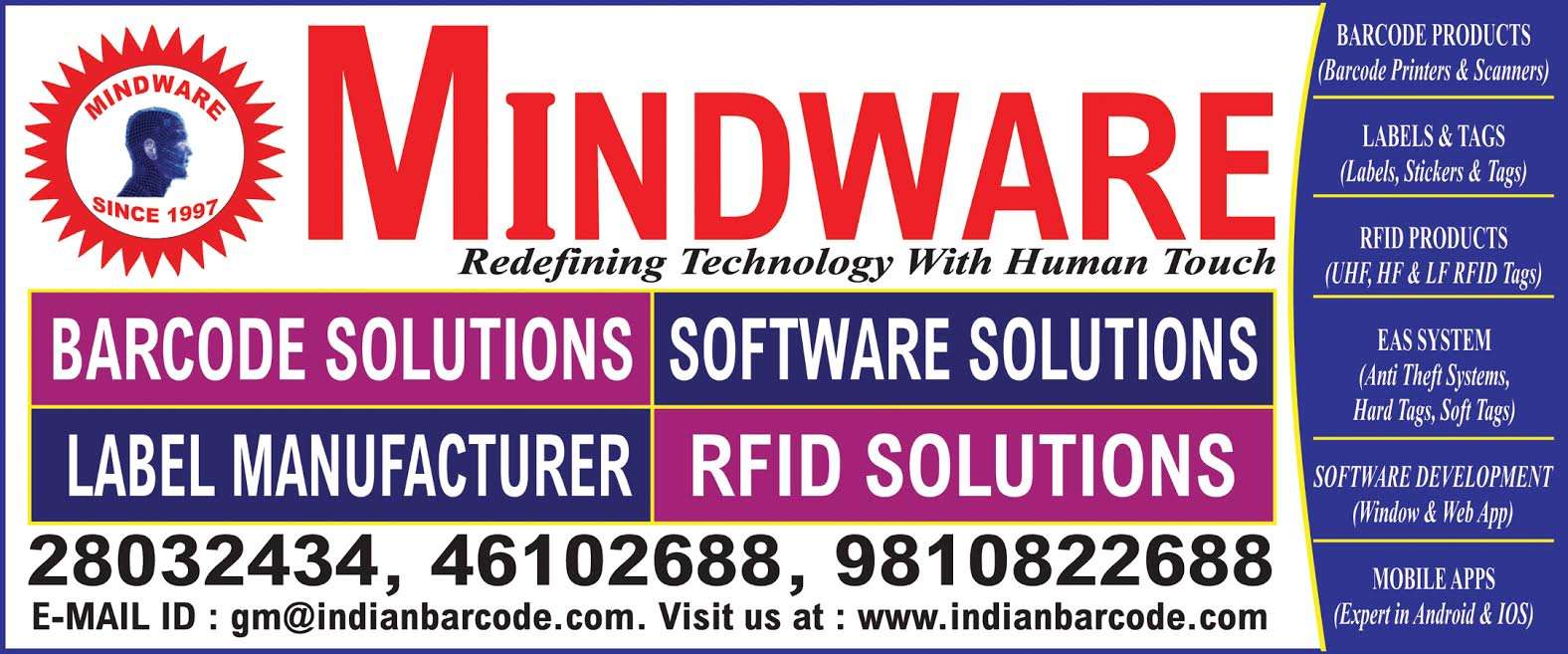 Indian Barcode Corporation (a Mindware Group Company)