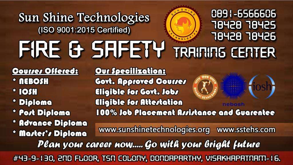 Sun Shine Technologies Fire And Safety Training Center