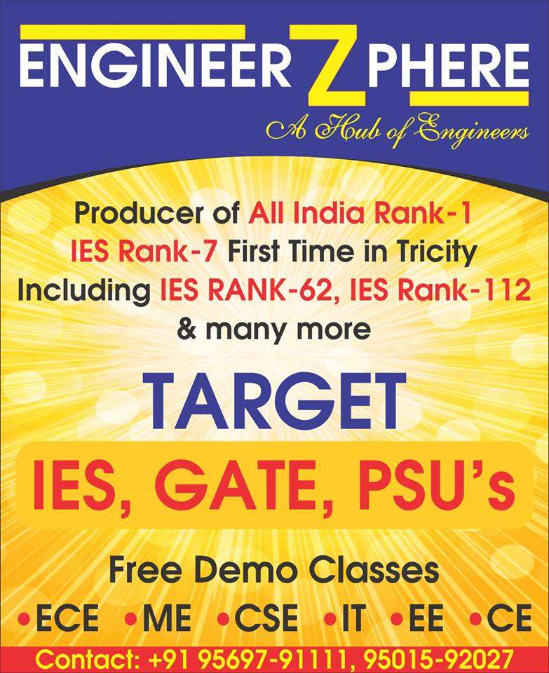  Engineerzphere Gate-ies Coaching In Chandigarh For Ece, Me Engineering