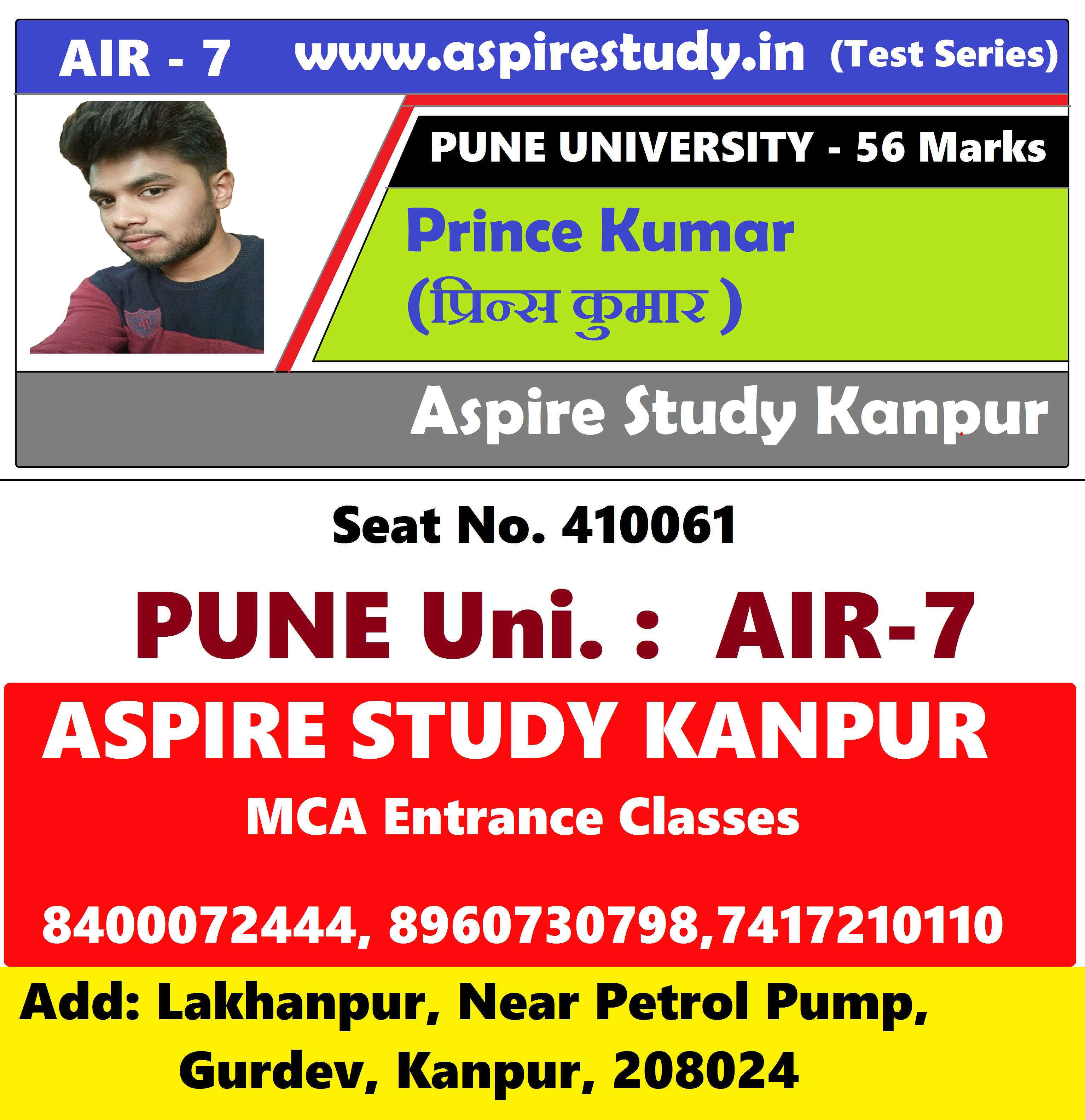 Aspire Study Mca Entrance Coaching Classes Kanpur