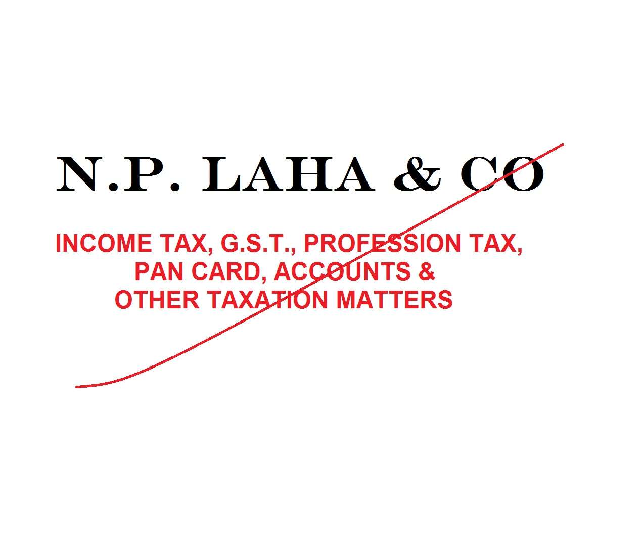 N.p. Laha & Co.