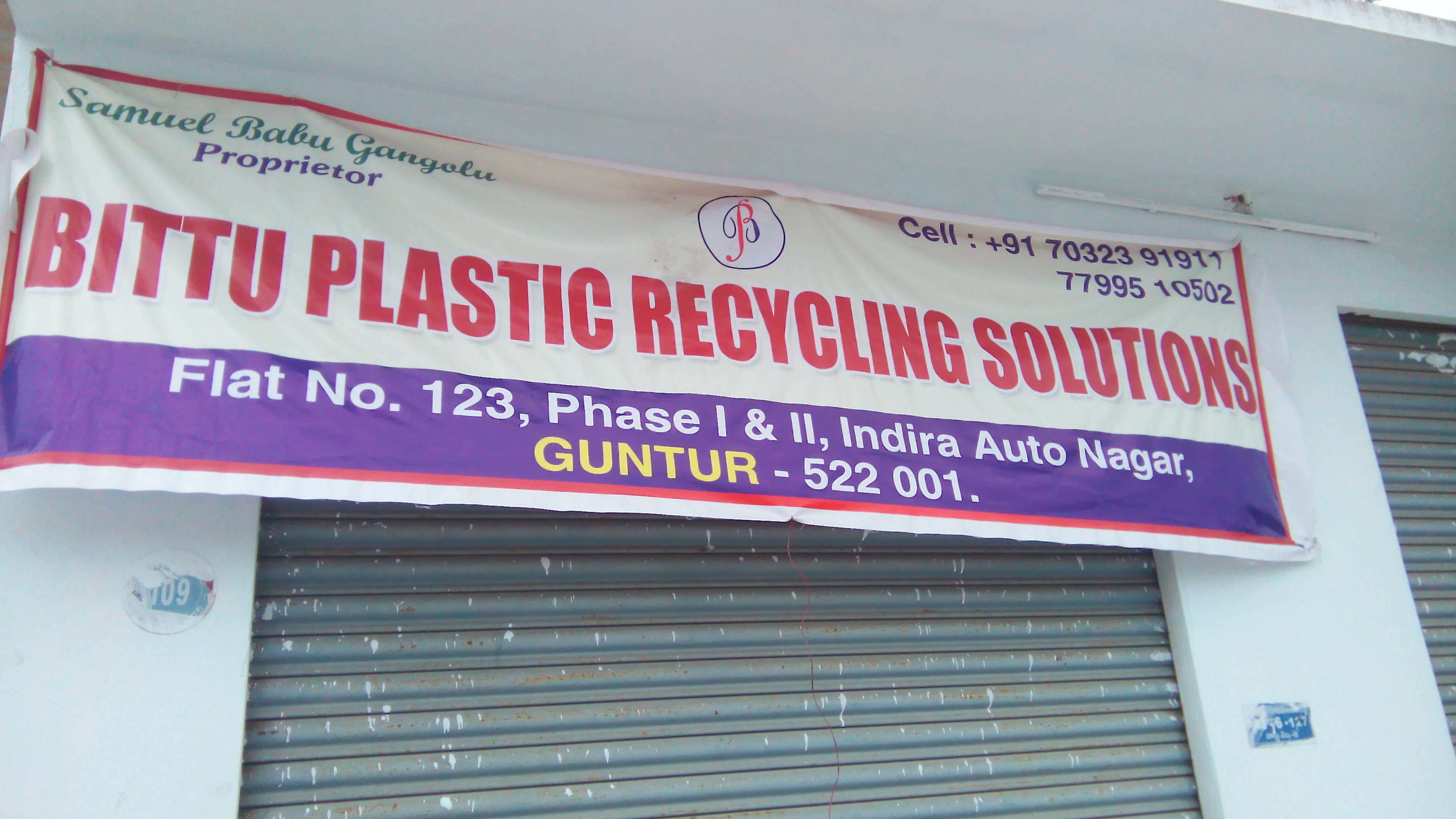 Bittu Plastic Recylcing Solutions