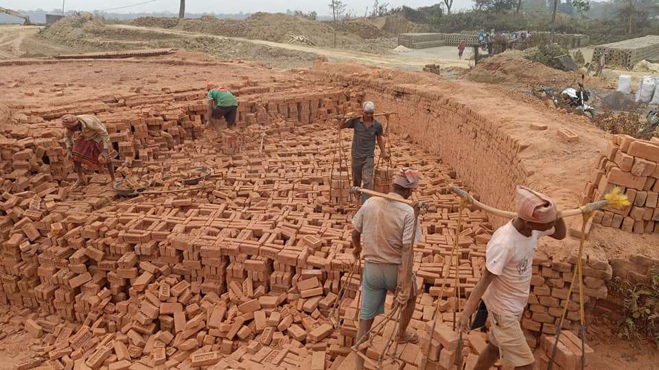Red Bricks Supplier Construction From Ethelbari