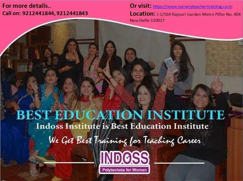Delhi's Best Teacher Training Institute For Women