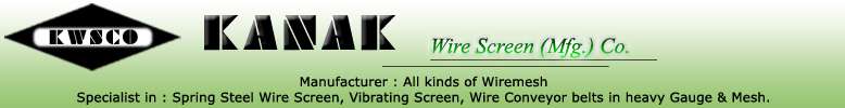 Kanak Wire Screen Mfg. Co.