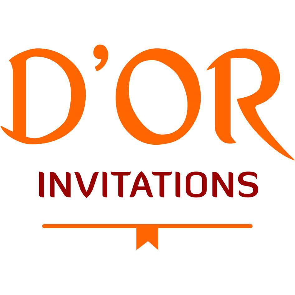 D'or Invitations