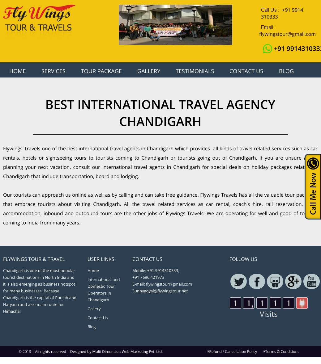 Best Travel Agency In Chandigarh Flywingstour