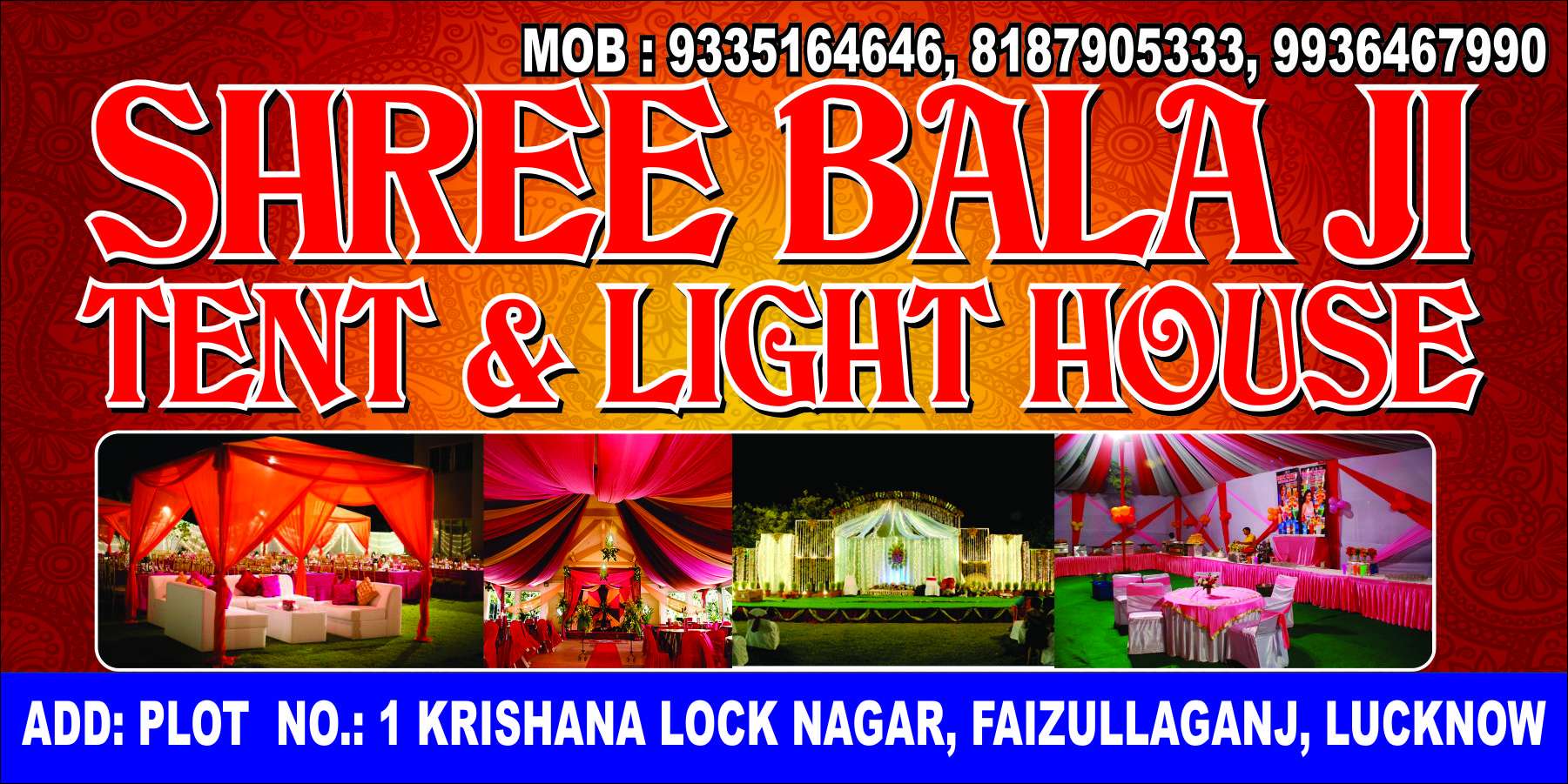Shree Balaji Tent House & Caterers