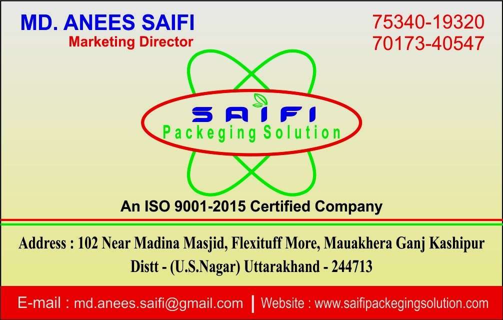 Saifi Packaging Solutions