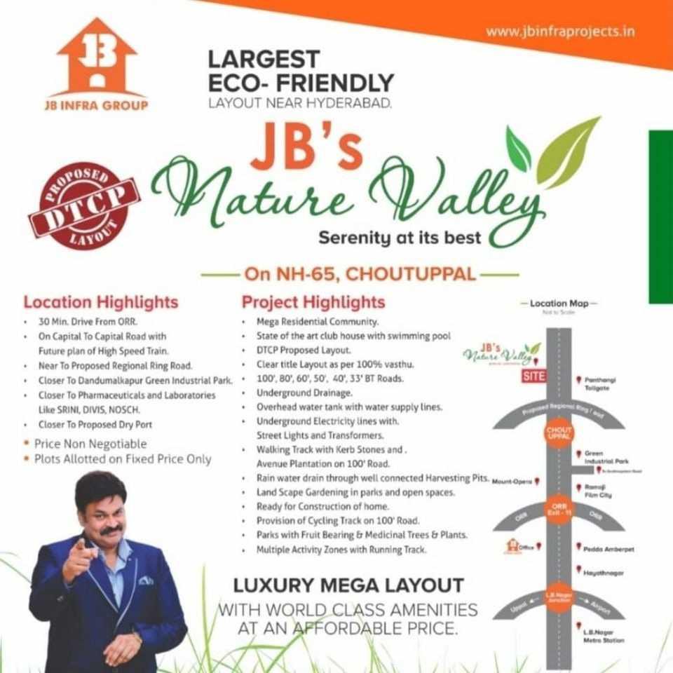 Jb Infra Projects Open Plots Villas For Sale Call:8247382743